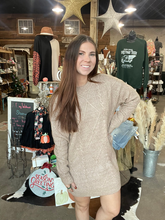 Jess sweater dress