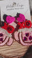 XO Mugs Valentine's Beaded Earrings