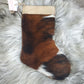 Cowhide Stockings Large