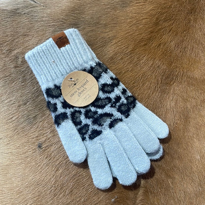 Snow Leopard Gloves